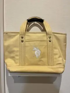 U.S.POLO ASSN.バッグ イエローベージュ