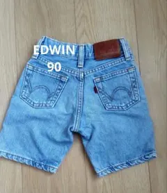 EDWIN デニムショートパンツ ライトブルー