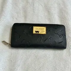 Chat mignon ブラック　長財布
