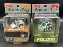 チョロQ メルセデスベンツ POLIZEI Cセダン＆Eクラス セーフティカー