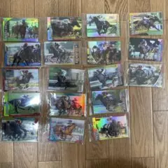 サラブレッドホースコレクションツインウエハース第2Rサイン18枚セット