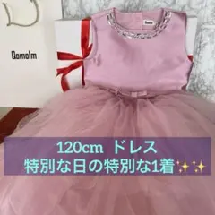ピンクドレス 120cm キッズ子供用 結婚式　発表会　七五三等の特別な日に⭐︎