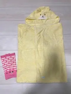 MIKIHOUSEクマのフード付きおくるみ