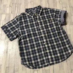 【新品】　アーノルドパーマー チェック シャツ 100サイズ　半袖