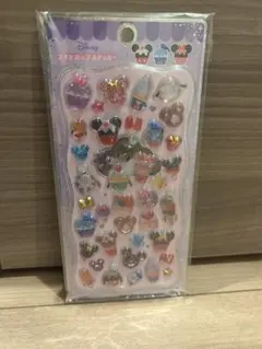 【正規品】ディズニー カップケーキ スイーツ プチドロップステッカー