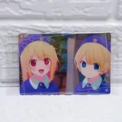 推しの子 ウエハース メタリックプラカード アクア & ルビー !!