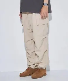 ＜GLR or＞ワイド イージー カーゴパンツ