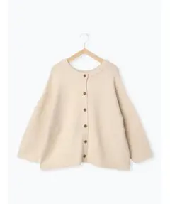 SM2 Samansa Mos2 引き揃え前後2WAYニットカーディガン