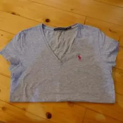RALPH LAUREN SPORT Vネック Tシャツ グレー Mのサムネイル
