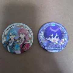 ななもり。さん、さとみさん＆ころんさん缶バッジ