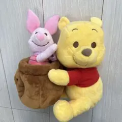 くまのプーさん ピグレット ぬいぐるみ マスコット セット　NTT