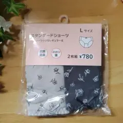 【Honeys】スタンダードショーツ 2枚組 Lサイズ 花柄