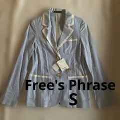 新品　Free's Phrase 春夏テーラードジャケット　金ボタン　Sサイズのサムネイル