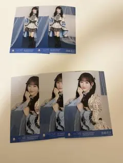 AKB48春コンサート スクラッチくじK賞 直筆サイン入りチェキ 小栗有以