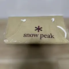 スノーピークpeak 非売品　刺繍エプロン　超レア物 Snow Peak - 未使用 廃盤 希少 スノーピーク snowpeak 前掛け エプロン