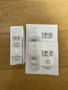 DIOR SNOW トライアルセット ローション セラム