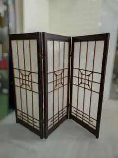 組子細工 パーティション 屏風 - メルカリ