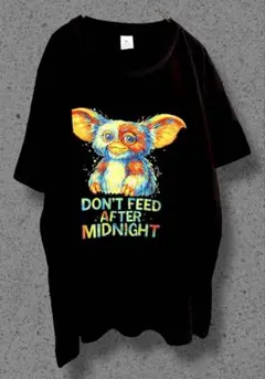【レア柄】グレムリン　ギズモ　Tシャツ　XL アート ブラック