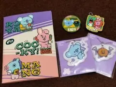 くら寿司　BT21 LINE FRIENDS　チャーム　5点セット