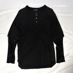 希少 96AW UNDERCOVER ヘンリーネック レイヤード シャツのサムネイル