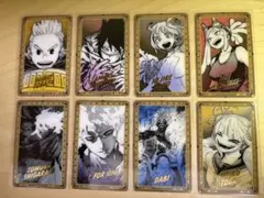 僕のヒーローアカデミア原画展 箔押しクリアカードコレクション 8枚セット