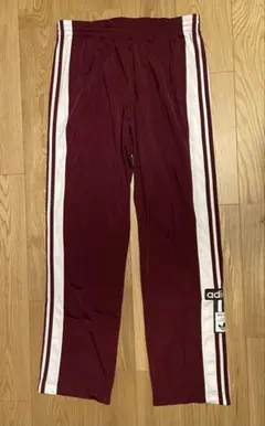 adidas トラックパンツ アディブレイク ワインレッド バーガンディ