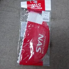 NAS 水泳帽 Mサイズ 赤帽子 キッズ スイミング