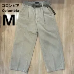 Columbia コロンビア コーデュロイ カジュアルパンツ ベージュ リブ M