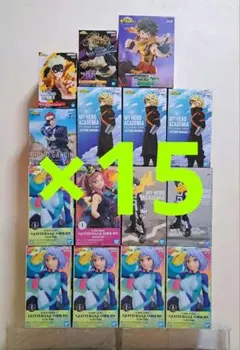 僕のヒーローアカデミア フィギュア まとめ売り 緑谷出久 爆豪勝己 15体