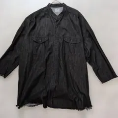 リー × チャオパニックティピー F デニムシャツ 　黒　オーバーサイズ 春　夏のサムネイル