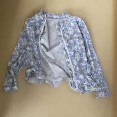 ディズニー 花柄ラッシュガード 120cm