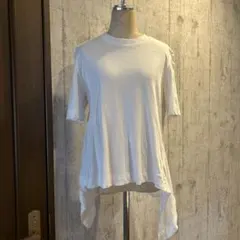 MARNI ホワイト アシンメトリー 半袖Tシャツのサムネイル