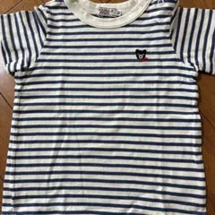 DOUBLE.BボーダーTシャツ　90