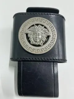 VERSACE メドゥーサ レザーシガレットケース ブラック ケース 黒のサムネイル