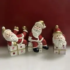 ミニサンタさん3点セット　クリスマス
