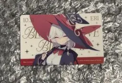 ブルーアーカイブ　10月　birthday バースデー　バースデーカード　エリ