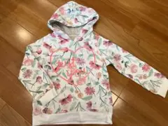 zara  girls パーカー　花柄　116