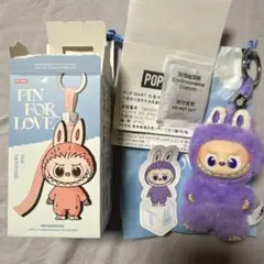 ♡POPMART PIN FOR LOVE ぬいぐるみ ラブブ イニシャル T♡