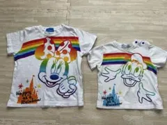 東京ディズニーリゾート Tシャツ 2枚セット 100cm 80cm