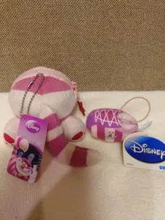 未使用レア！ディズニー不思議の国のアリス　チシャ猫　お尻部分のみ財布＆スニーカー