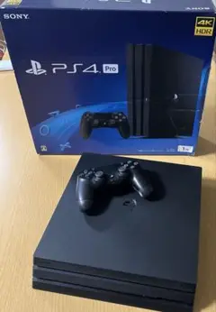 断捨離中　PS4 Pro 本体＋コントローラー＋箱　初期化済み