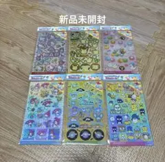 新品未開封　サンリオキャラクターズ　キラッとシール3 ホログラムシール　6種