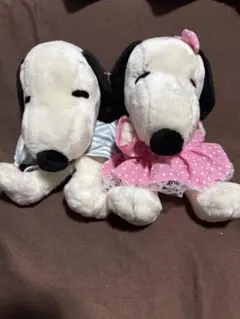 パペット スヌーピー＆ベル ぬいぐるみ 2体セット