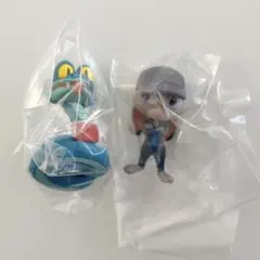 ガチャガチャ　ズートピア2 ならぶんです　ゲイリー　ジュディ　2点セット