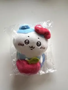 ハチワレ　ハローキティ　ナガノフレンズ デスクトップから見守るひっかけぬいぐるみ