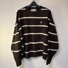 ブラウン ニット