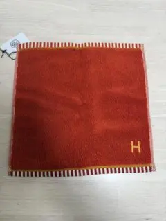 エルメス ハンドタオル 未使用保管品❗️カレジャガードエクスリブリス