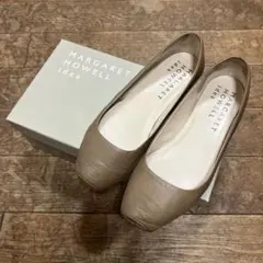 MARGARET HOWELL idea ベージュパンプス 22.5cm