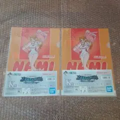 一番くじ ワンピース 未来島エッグヘッド ファイル&ステッカー ナミ2枚③