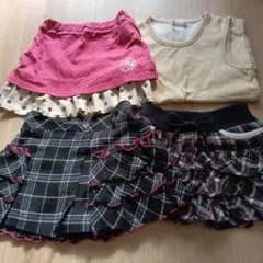 ベビー キッズ スカート 多様デザイン 女の子 まとめ売り